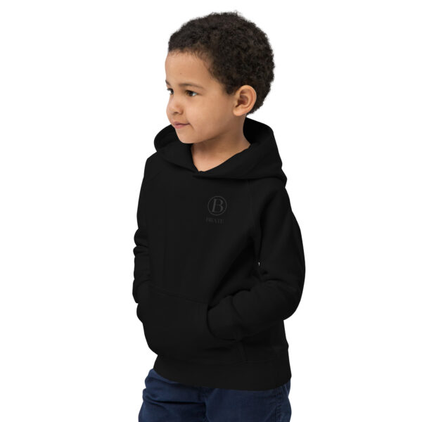 Brate Öko-Kapuzenpullover für Kinder Basic – Bild 3